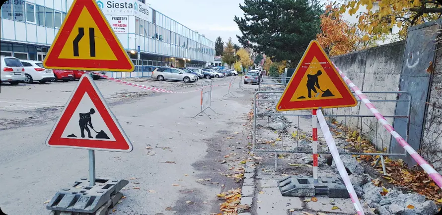 Na Borinskej ulici vymieňajú osvetlenie