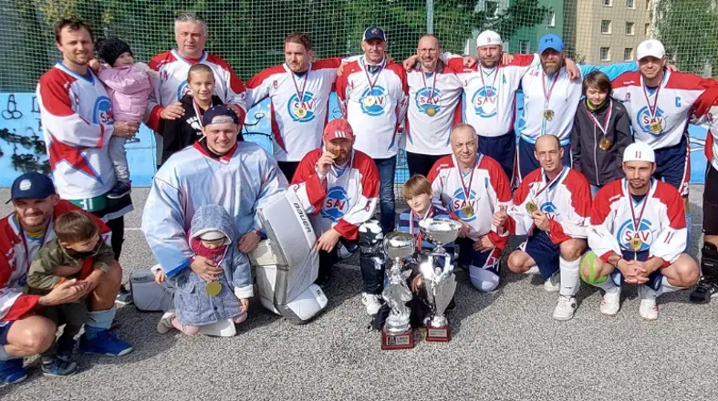 Hokejbalisti SAV Lamač získali zlato