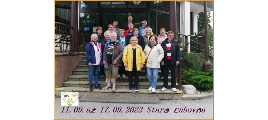 Seniori z JDS si užili rekreáciu v Starej Ľubovni