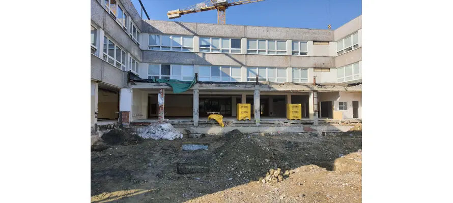 Pravidelné aktuality z rekonštrukcie základnej školy