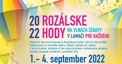 Pozývame vás na Rozálske hody