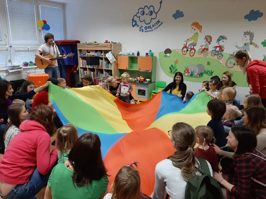 Rodinné centrum Obláčik oslavuje v máji 20 rokov