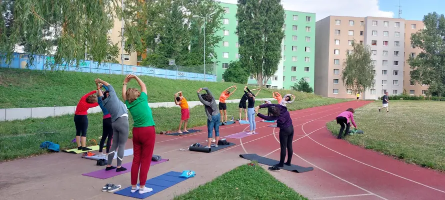 Letné cvičenie s Vladom Šuchterom