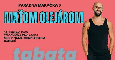 Podujatia na apríl - máj